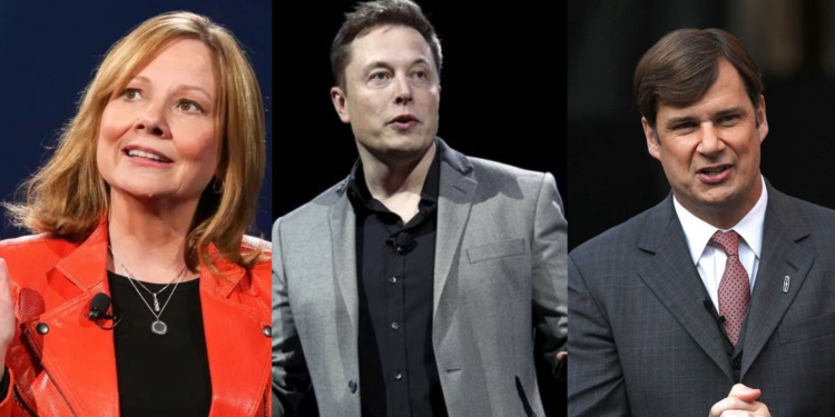 Automakers Ford, GM, and Tesla Emerge as Dominant Players in the EV Charging Arena