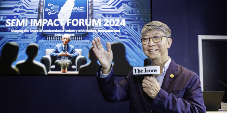 Professor Konrad Young, one of the 'Six Knights of TSMC R&D' in Taiwan (Photography: Semi Impact Forum 2024)