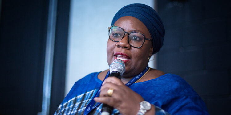 Mwanahamisi Singano, Policy Director of WEDO. (Photography: WEDO)